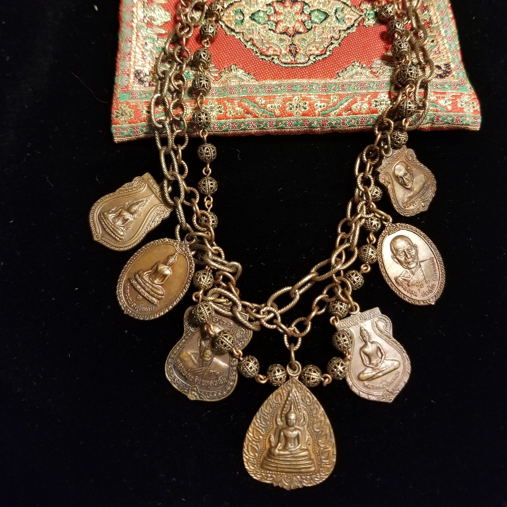 Christina Bilan Budda Coin Necklace